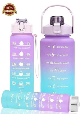 3-Piece Insulated Water Bottle Set for Gym & Office Use