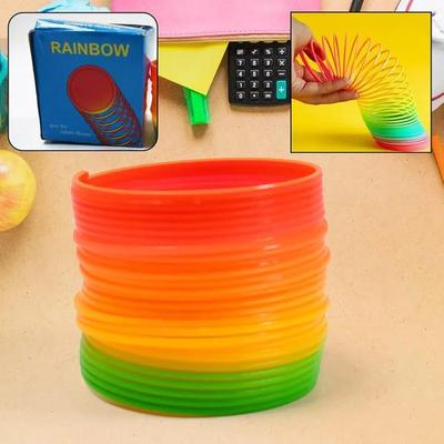 Rainbow Spring Toy for Kids & Adults, Pack of 2